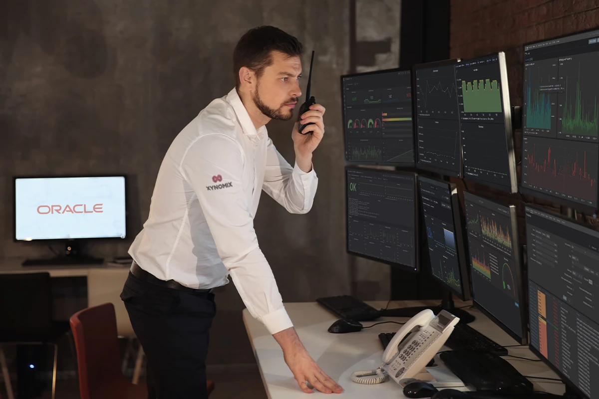 Oracle 24/7 database monitoring services from Xynomix
