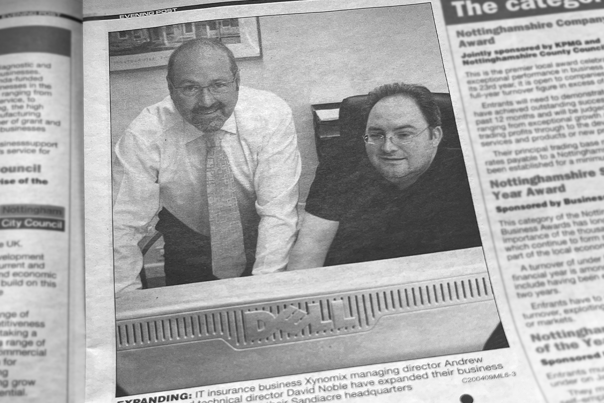 Learn about our history at Xynomix, back from when the database partner was founded in 2002